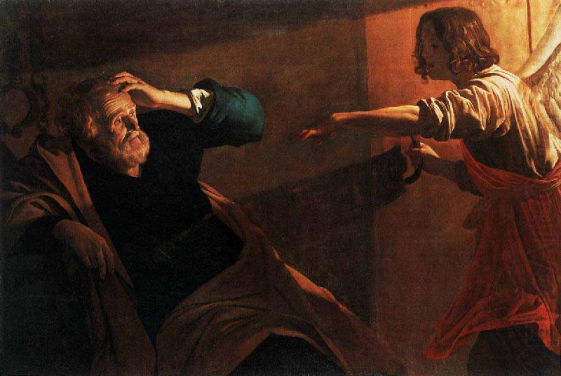 The Liberation of St Peter, Gerrit van Honthorst